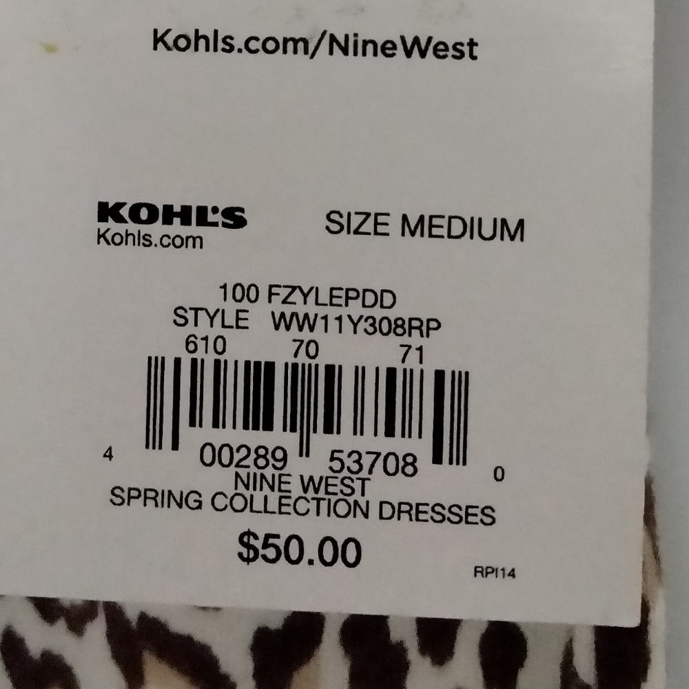 Nine west dress